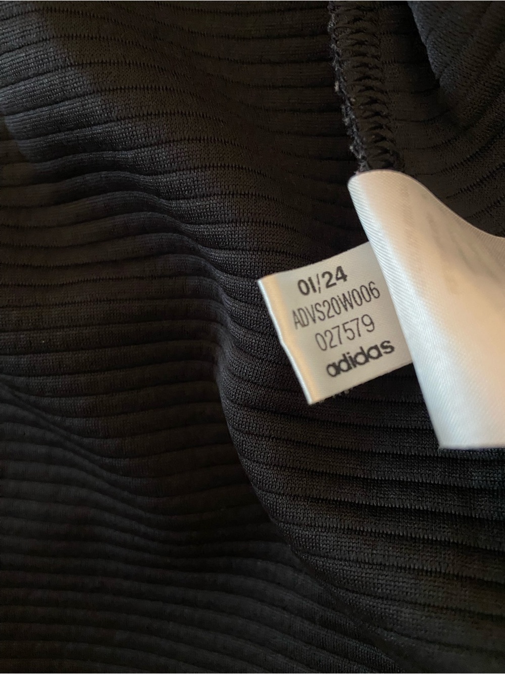 Adidas Women's Golf Black Full-Zip Mid-Layer Jacket Size Medium with Pockets - Picture 7 of 8